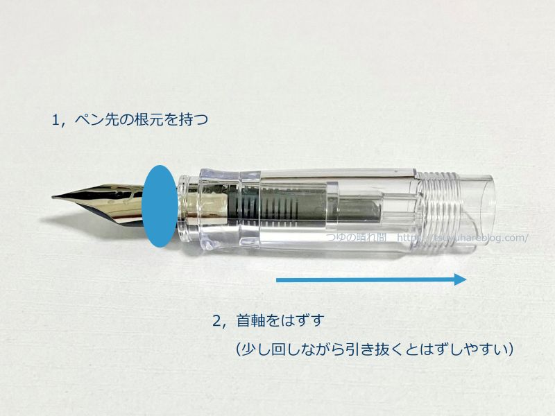 カクノの分解方法